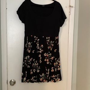 Torrid casual fun dress floral bottom